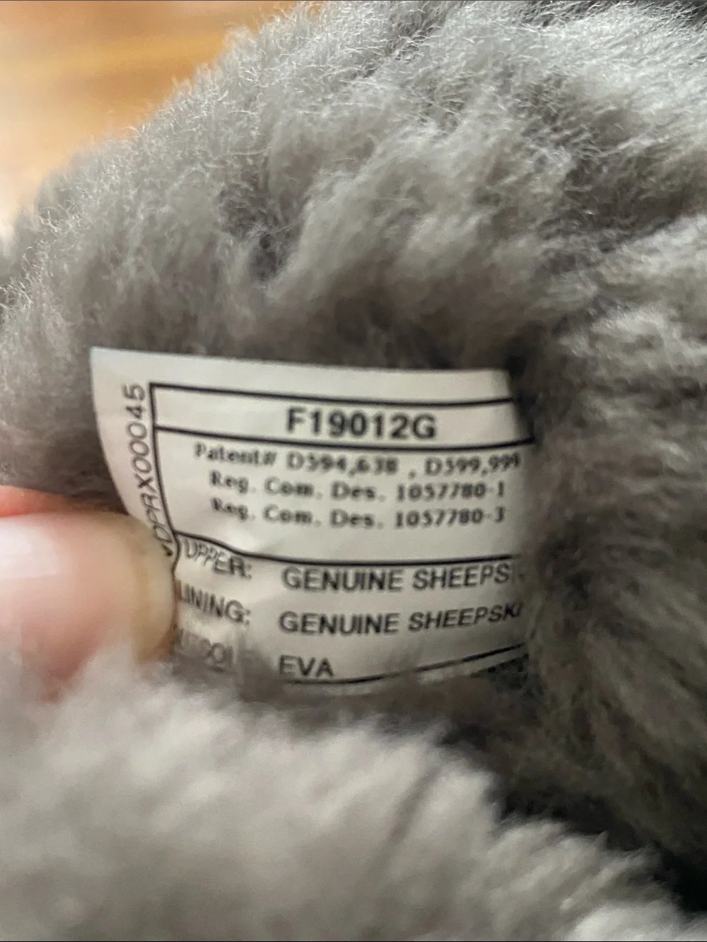 Women's Authentic UGG Gray Bailey Boots Bling Shearling Cuff excellent